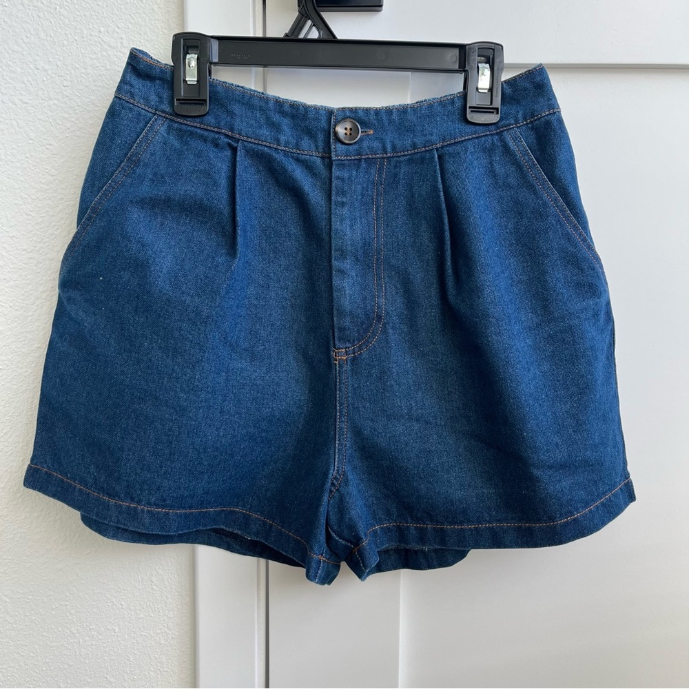 Denim Blue Women's Shorts